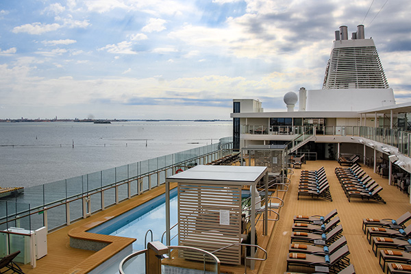 Silversea's asymmetrical design